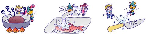 おちゃめなイラスト